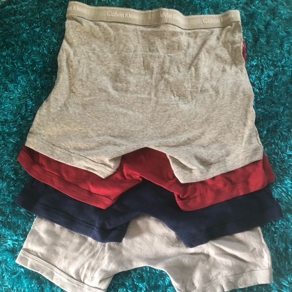 Combo pkg of 4- Designer Calvin Klein Trunks. - Picture 2 of 2